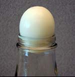 egg in a bottle 