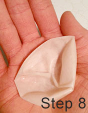 rinse the egg membrane