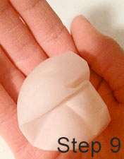 toss the membrane back and forth