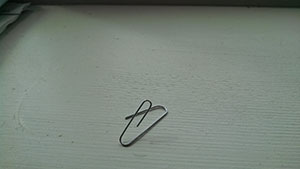 Paperclip launch pad