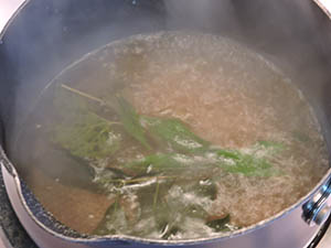 how to make skeleton leaves step two